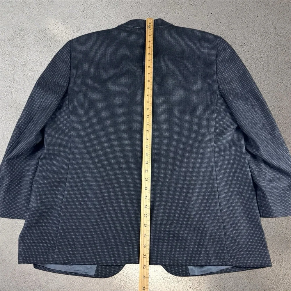 Cremieux Loro Piana Wool‎ Blazer Charcoal 46R Denverwood Sport Coat